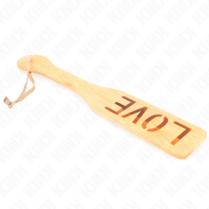 Kink Impact & Touch-Bamboo Pallet Word Love 32 X 5.5 cm · Accessori BDSM (imaginea 3)