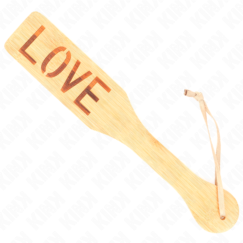 Kink Impact & Touch-Bamboo Pallet Word Love 32 X 5.5 cm 2 Kink Impact & Touch-Bamboo Pallet Word Love 32 X 5.5 cm · Accessori BDSM (imaginea 2)