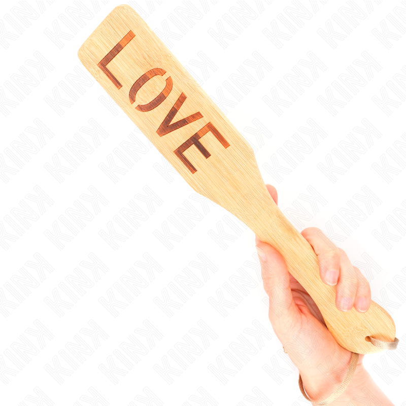 Kink Impact & Touch-Bamboo Pallet Word Love 32 X 5.5 cm