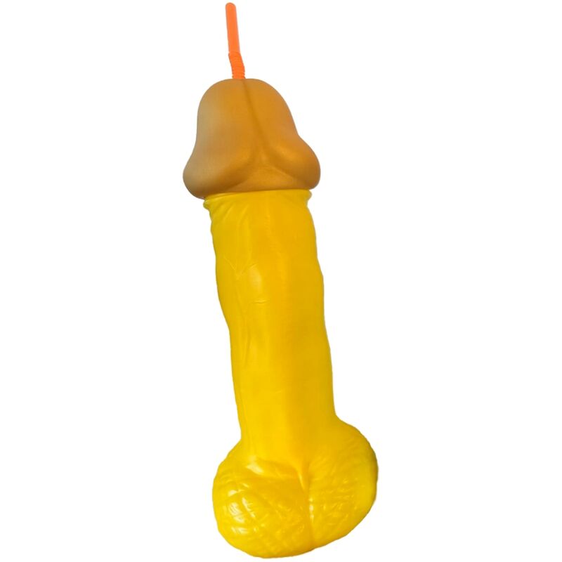 Diablo Picante-Bicchiere Pene di Plastica 500ml — DIVERTY SEX · Articoli divertenti (imaginea 2)