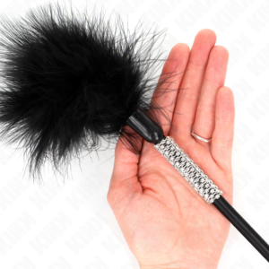 Kink Impact & Touch-Penna a mano con strass 50 cm 9 Kink Impact & Touch-Penna a mano con strass 50 cm · Accessori BDSM (imaginea 3)