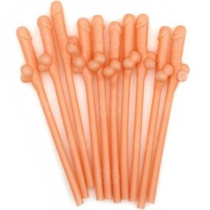 Diablo Picante-10 Paglia a forma di pene — DIVERTY SEX · Articoli divertenti