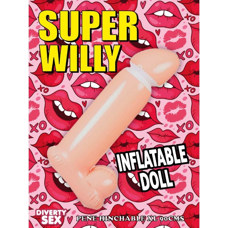 Diablo Picante-Pene Gonfiabile 100 cm-PVC