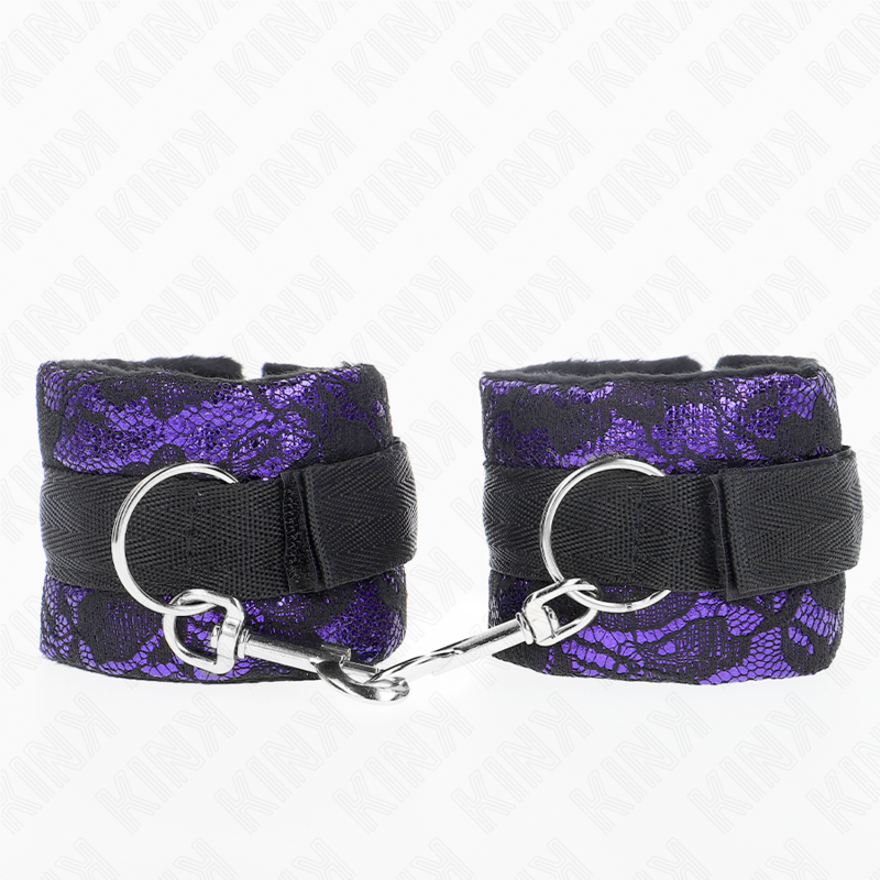 Kink Wrist Restraint-Polsini Corti Pizzo Velluto e Legatura 2 Kink Wrist Restraint-Polsini Corti Pizzo Velluto e Legatura · Bondage & Manette (imaginea 2)