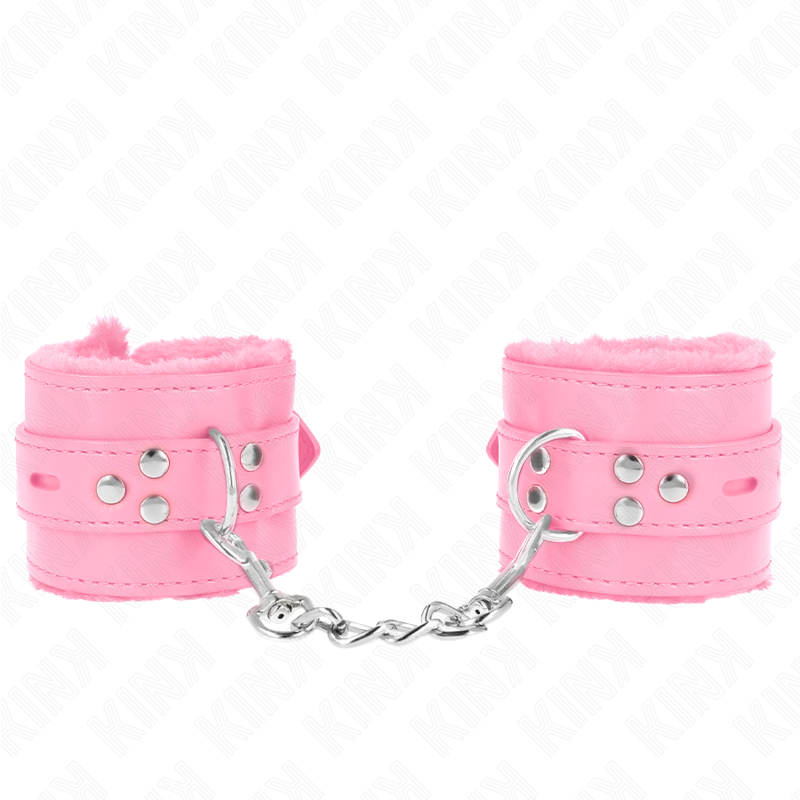 Kink Wrist Restraint-Manette per polsini imbottite con Rosa 2 Kink Wrist Restraint-Manette per polsini imbottite con Rosa · Bondage & Manette (imaginea 2)