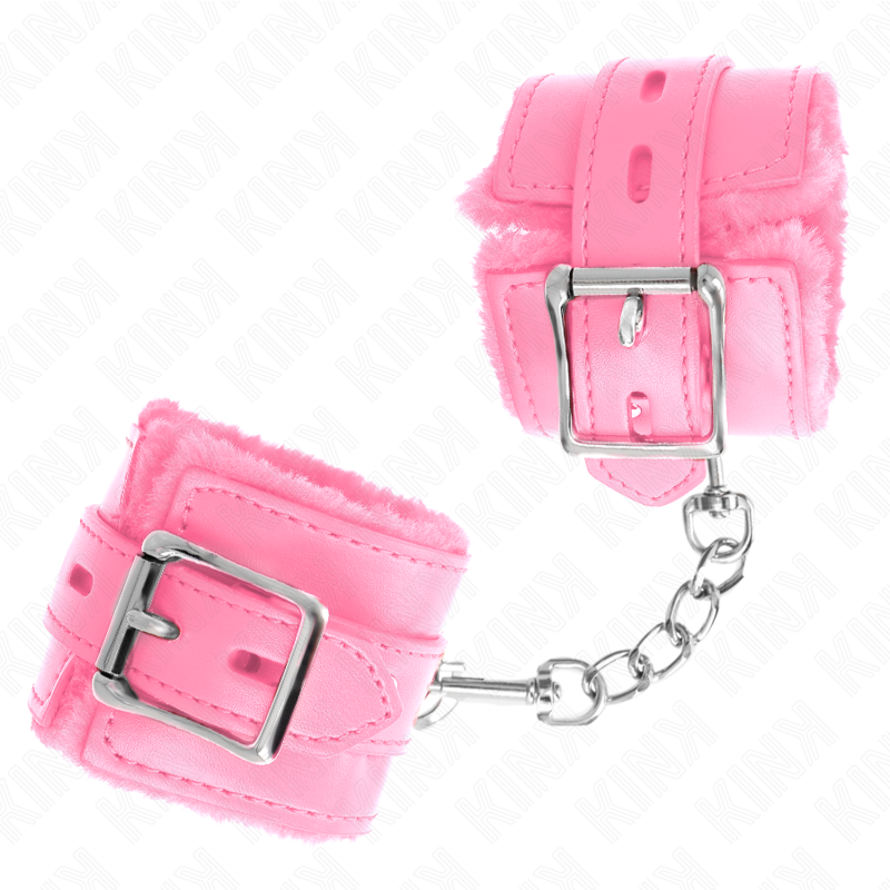 Kink Wrist Restraint-Manette per polsini imbottite con Rosa 3 Kink Wrist Restraint-Manette per polsini imbottite con Rosa · Bondage & Manette (imaginea 3)