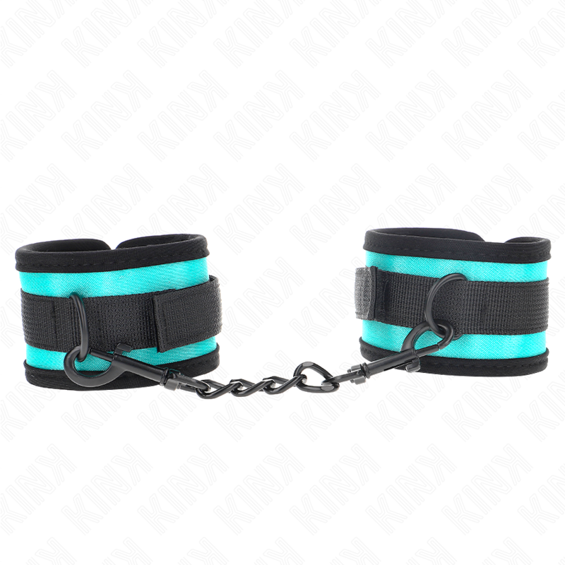 Kink Wrist Restraint-Polsini in nylon con velcro 2 Kink Wrist Restraint-Polsini in nylon con velcro · Bondage & Manette (imaginea 2)