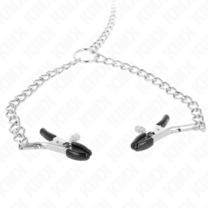 Kink Nipple Grip-4 Morsetti per capezzoli con catene 32 cm 6 Kink Nipple Grip-4 Morsetti per capezzoli con catene 32 cm · Accessori BDSM (imaginea 3)