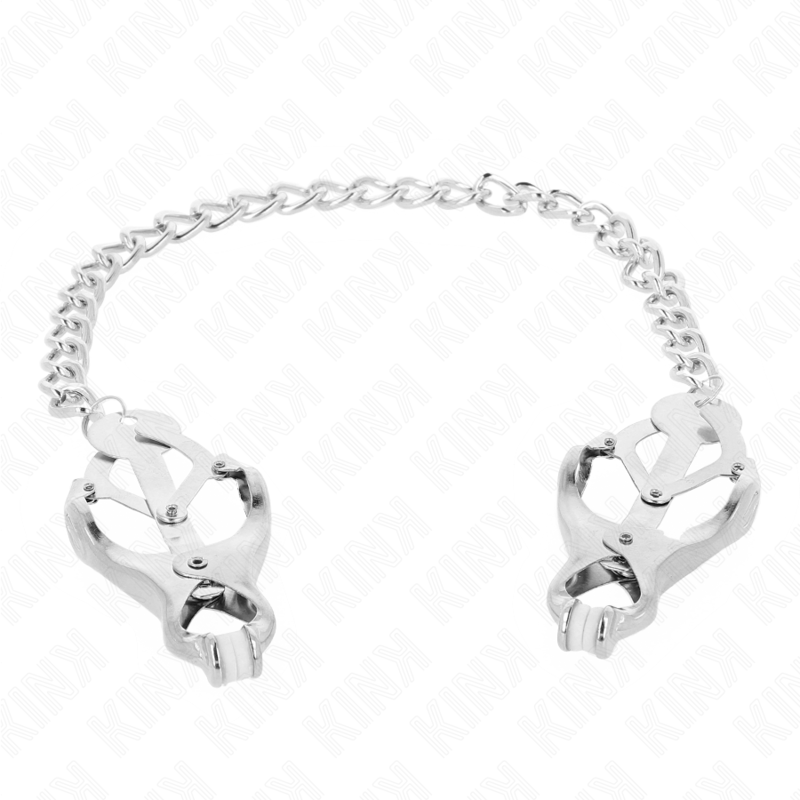 Kink Nipple Grip-Morsetti giapponesi per capezzoli a catena 3 Kink Nipple Grip-Morsetti giapponesi per capezzoli a catena · Accessori BDSM (imaginea 3)
