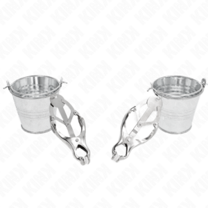Kink Nipple Grip-Japanese Clover Morsetti per capezzoli con tazze · Accessori BDSM (immagine 3)