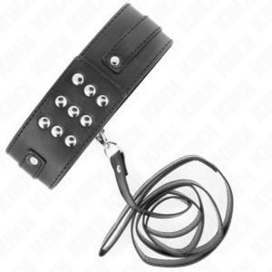 Kink Collar & Gag-Collana con cinturino 116 cm Modello 1 Regolabile 36-43 · Bondage & Manette (imaginea 4)