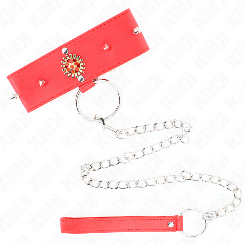 Kink Collar & Gag-Collana Red Diamond con Cinturino 65 cm Regolabile 2 Kink Collar & Gag-Collana Red Diamond con Cinturino 65 cm Regolabile · Bondage & Manette (imaginea 2)