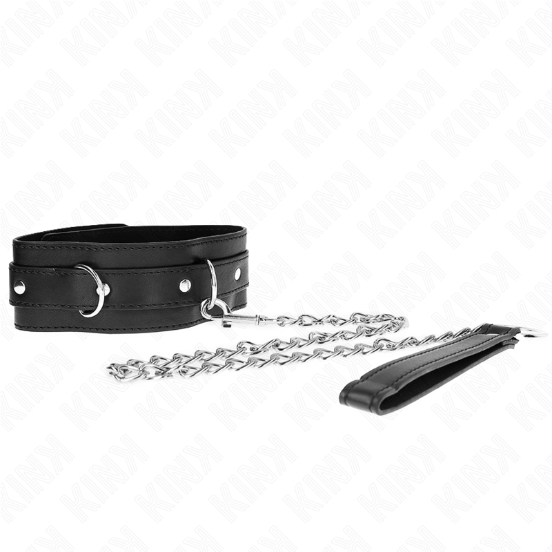 Kink Collar & Gag-Collana con Cinturino 65 cm con Imbracatura Nero 54 X 4.5 cm 5 Kink Collar & Gag-Collana con Cinturino 65 cm con Imbracatura Nero 54 X 4.5 cm · Bondage & Manette (imaginea 5)