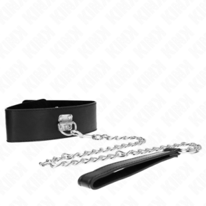 Kink Collar & Gag-Collana Basic con guinzaglio 65 cm Modello 0-Metal 10 Kink Collar & Gag-Collana Basic con guinzaglio 65 cm Modello 0-Metal · Bondage & Manette (imaginea 5)