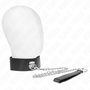 Kink Collar & Gag-Collana Basic con guinzaglio 65 cm Modello 0-Metal