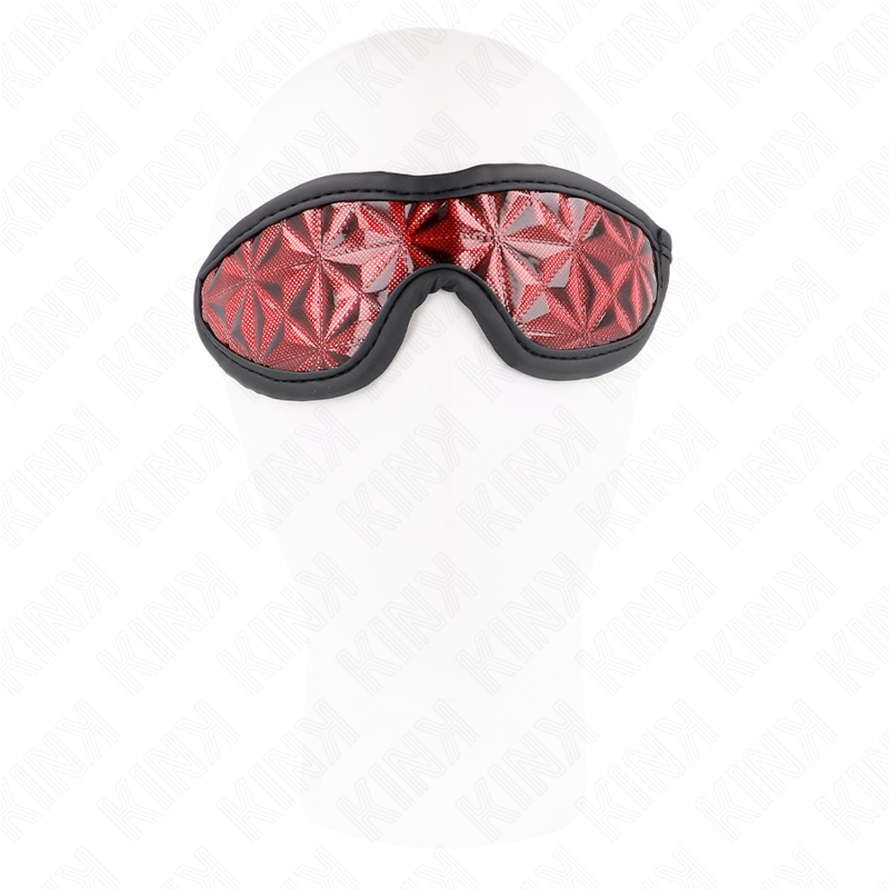 Kink Masked Allure-Maschera per gli occhi con modello diamantato · Bondage & Manette (imaginea 2)