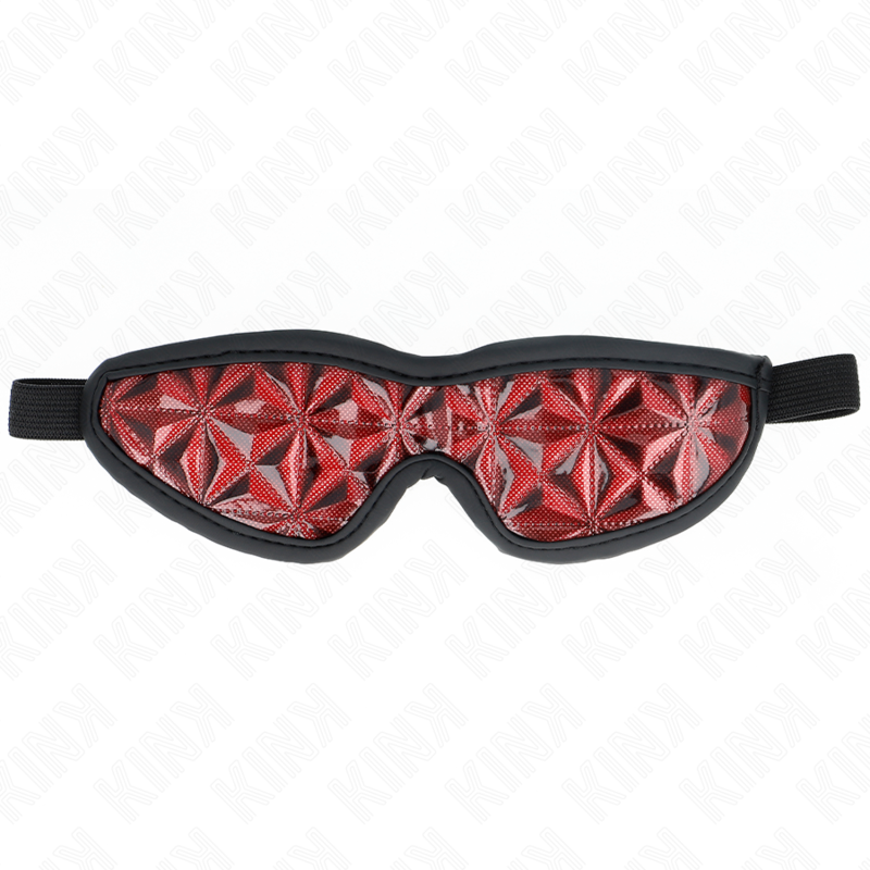 Kink Masked Allure-Maschera per gli occhi con modello diamantato · Bondage & Manette (imaginea 3)
