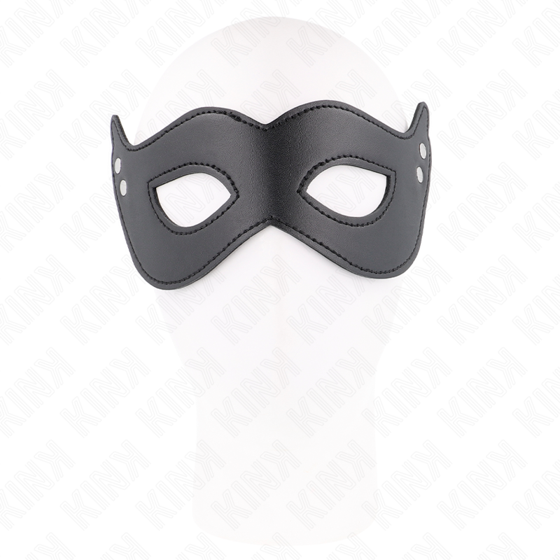 Kink Masked Allure-Maschera di imitazione di pelle con rivetti modello 1 3 Kink Masked Allure-Maschera di imitazione di pelle con rivetti modello 1 · Bondage & Manette (imaginea 3)