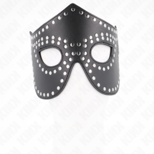 Kink Masked Allure-Maschera in imitazione di pelle con rivetti modello 2 6 Kink Masked Allure-Maschera in imitazione di pelle con rivetti modello 2 · Bondage & Manette (imaginea 3)