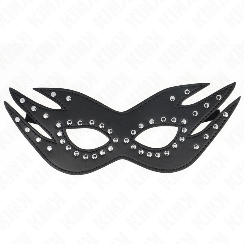 Kink Masked Allure-Maschera in pelle ecologica con rivetti Model 3 2 Kink Masked Allure-Maschera in pelle ecologica con rivetti Model 3 · Bondage & Manette (imaginea 2)