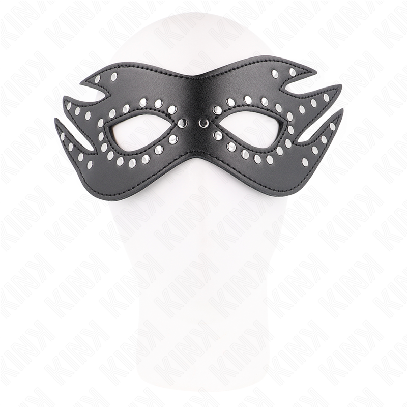 Kink Masked Allure-Maschera in pelle ecologica con rivetti Model 3 3 Kink Masked Allure-Maschera in pelle ecologica con rivetti Model 3 · Bondage & Manette (imaginea 3)
