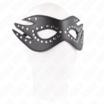 Kink Masked Allure-Maschera in pelle ecologica con rivetti Model 3 · Bondage & Manette