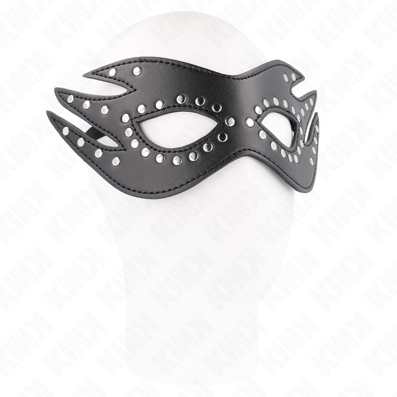 Kink Masked Allure-Maschera in pelle ecologica con rivetti Model 3