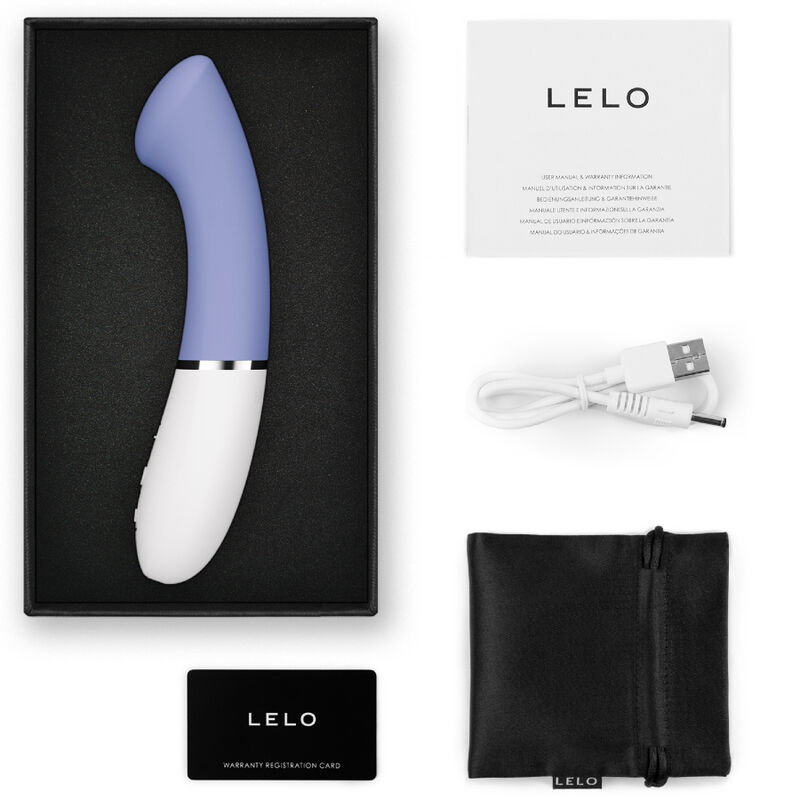 Lelo-GigiTM 3 Vibratore G-spot Blu-Silicone, App 4 Lelo-GigiTM 3 Vibratore G-spot Blu-Silicone, App · Vibratori (imaginea 4)