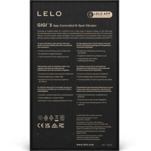 Lelo-GigiTM 3 Vibratore G-spot Rosa-Silicone, App 8 Lelo-GigiTM 3 Vibratore G-spot Rosa-Silicone, App · Vibratori (imaginea 4)