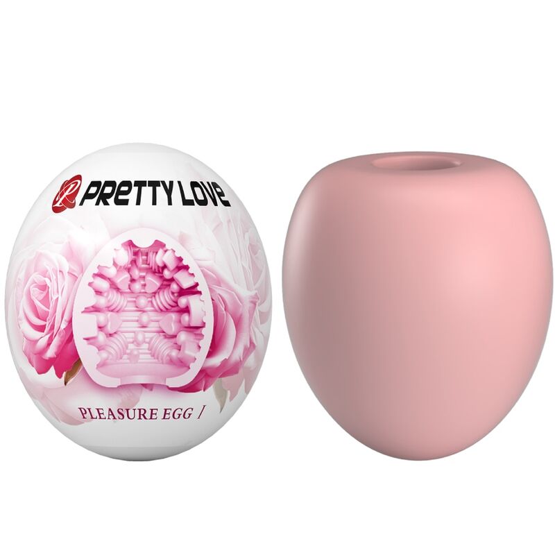 Bodies & Masturbators-Masturbatore Maschile Egg Rosa-TPR, Impermeabile — PRETTY LOVE · Masturbatori (imaginea 7)