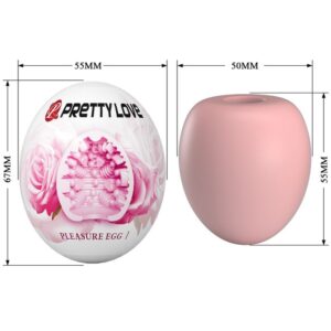 Bodies & Masturbators-Masturbatore Maschile Egg Rosa-TPR, Impermeabile — PRETTY LOVE · Masturbatori (imaginea 8)
