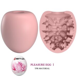 Bodies & Masturbators-Masturbatore Maschile Egg Rosa-TPR, Impermeabile — PRETTY LOVE · Masturbatori (imaginea 3)