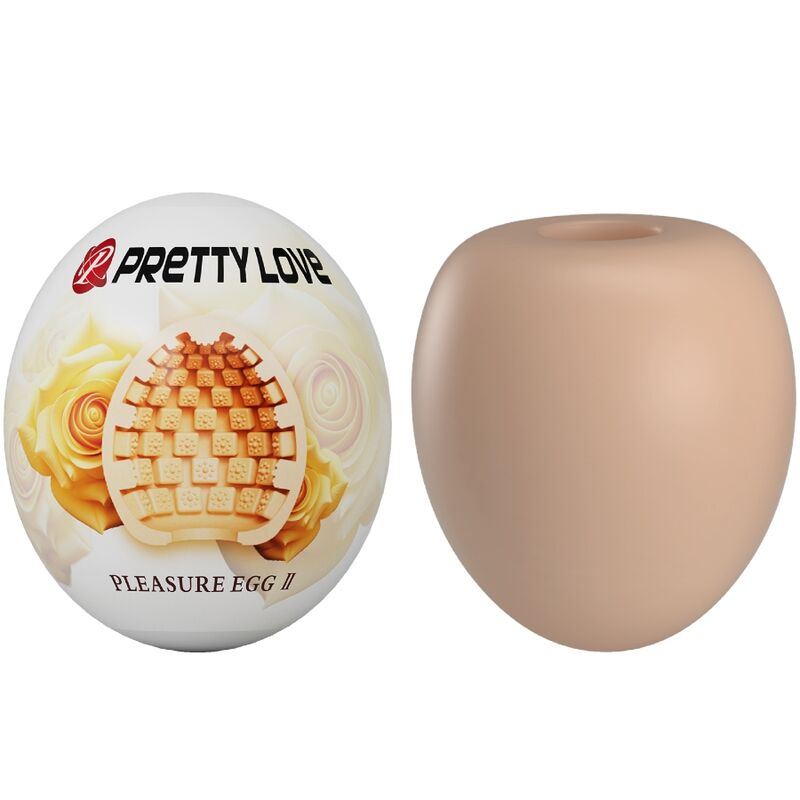 Bodies & Masturbators-Masturbatore Maschile Egg Flesh-TPR — PRETTY LOVE · Masturbatori (immagine 3)