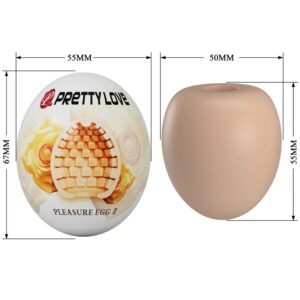 Bodies & Masturbators-Masturbatore Maschile Egg Flesh-TPR — PRETTY LOVE · Masturbatori (immagine 5)