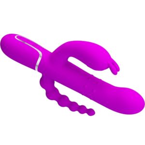 High Tech-Cammy Triplo Vibratore Multifunzione 4 in 1 — PRETTY LOVE · Vibratori (imaginea 4)