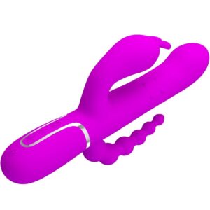 High Tech-Cammy Triplo Vibratore Multifunzione 4 in 1 — PRETTY LOVE · Vibratori (imaginea 7)