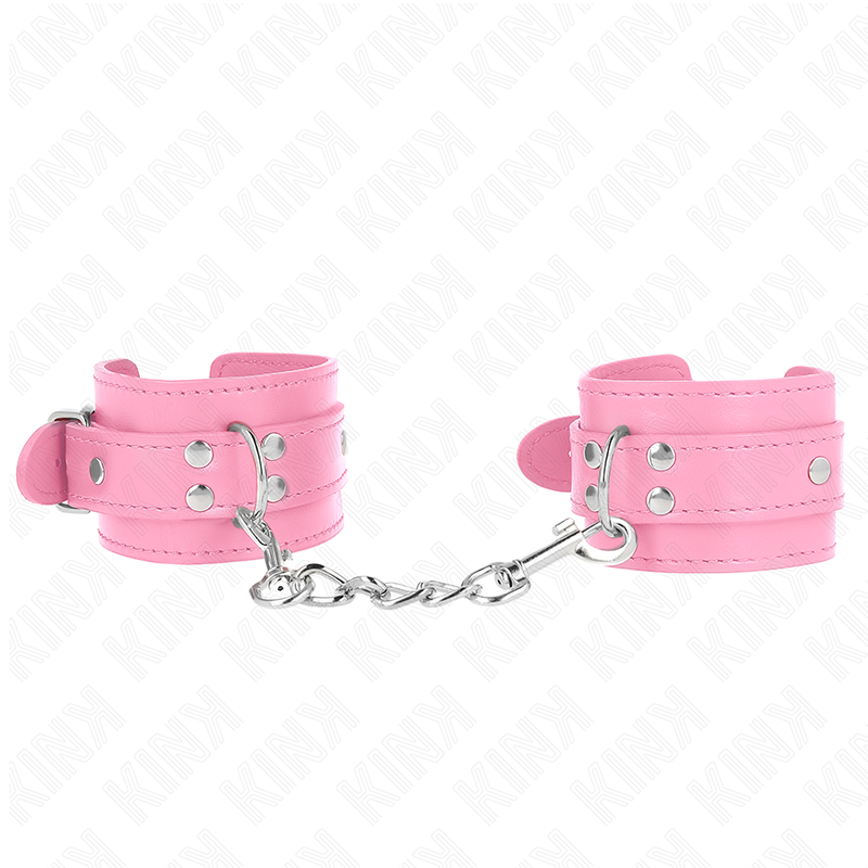 Kink Wrist Restraint-Semplici Braccialetti per Polso Rosa 2 Kink Wrist Restraint-Semplici Braccialetti per Polso Rosa · Bondage & Manette (imaginea 2)