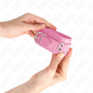 Kink Wrist Restraint-Semplici Braccialetti per Polso Rosa · Bondage & Manette (imaginea 3)