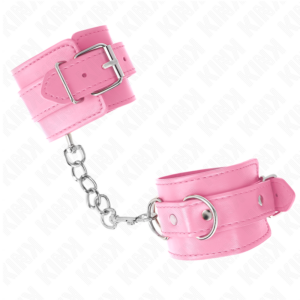 Kink Wrist Restraint-Semplici Braccialetti per Polso Rosa · Bondage & Manette (imaginea 4)