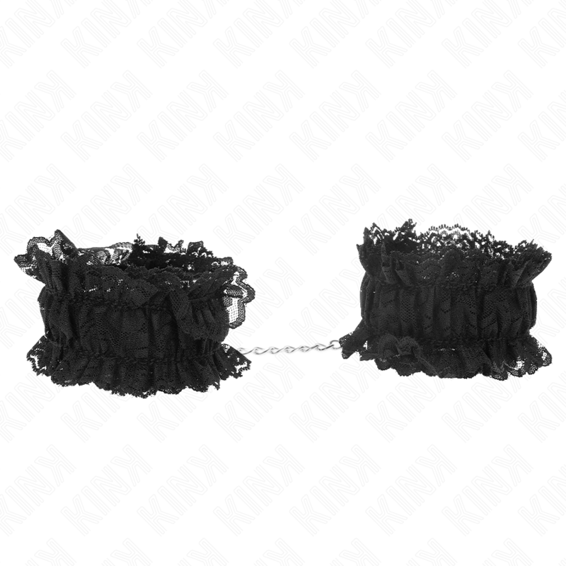 Kink Wrist Restraint-Braccialetti elastici in pizzo · Bondage & Manette (immagine 2)
