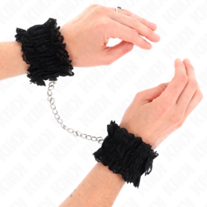 Kink Wrist Restraint-Braccialetti elastici in pizzo · Bondage & Manette