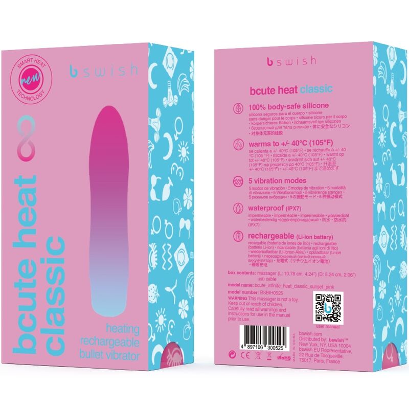 B Swish-Vibratore con riscaldamento Bcute Infinite Heat Classic 5 B Swish-Vibratore con riscaldamento Bcute Infinite Heat Classic · Vibratori (imaginea 5)