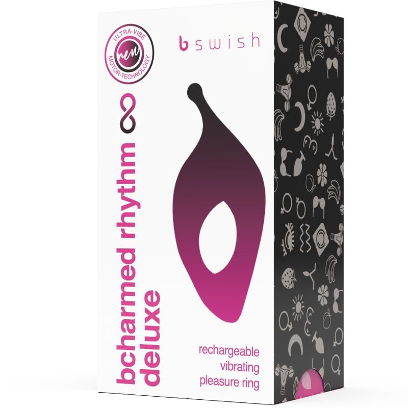 B Swish-Bcharmed Rhythm Infinite Deluxe Anello per il Pene 15 · Anelli & Guaine per pene (imaginea 4)
