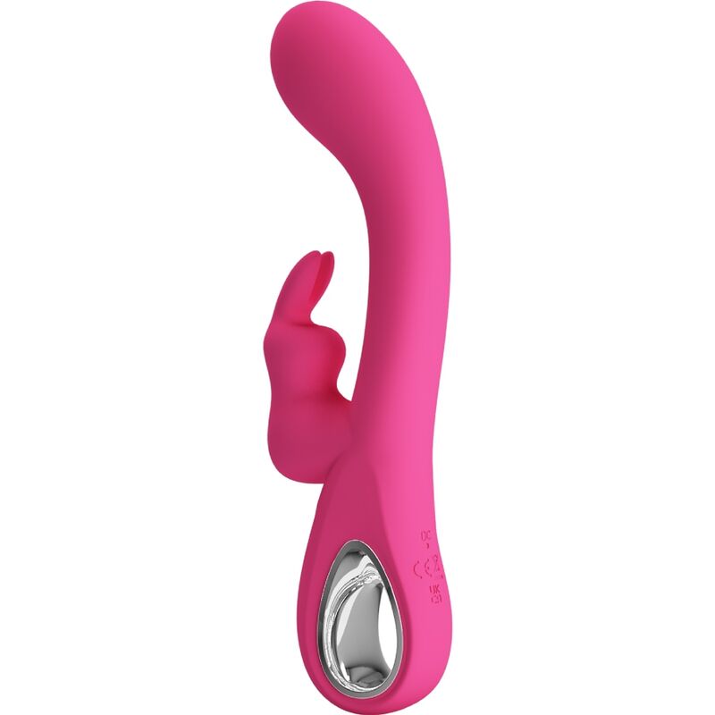 High Tech-Novak Rabbit Vibrator 12 Vibrazioni Rosa-Silicone, 12 velocità 1 High Tech-Novak Rabbit Vibrator 12 Vibrazioni Rosa-Silicone, 12 velocità — PRETTY LOVE · Vibratori