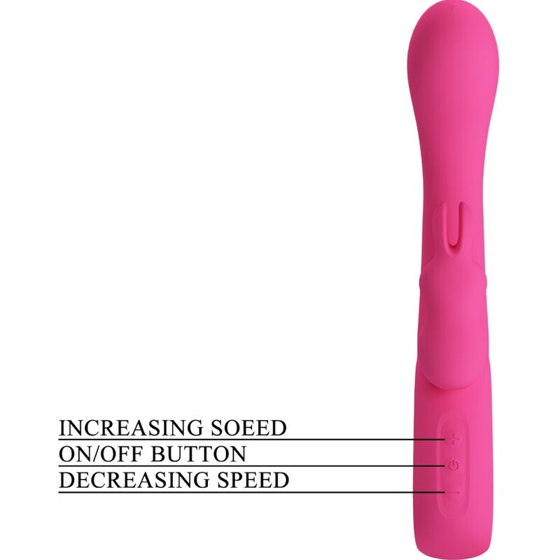 High Tech-Novak Rabbit Vibrator 12 Vibrazioni Rosa-Silicone, 12 velocità 4 High Tech-Novak Rabbit Vibrator 12 Vibrazioni Rosa-Silicone, 12 velocità — PRETTY LOVE · Vibratori (imaginea 4)