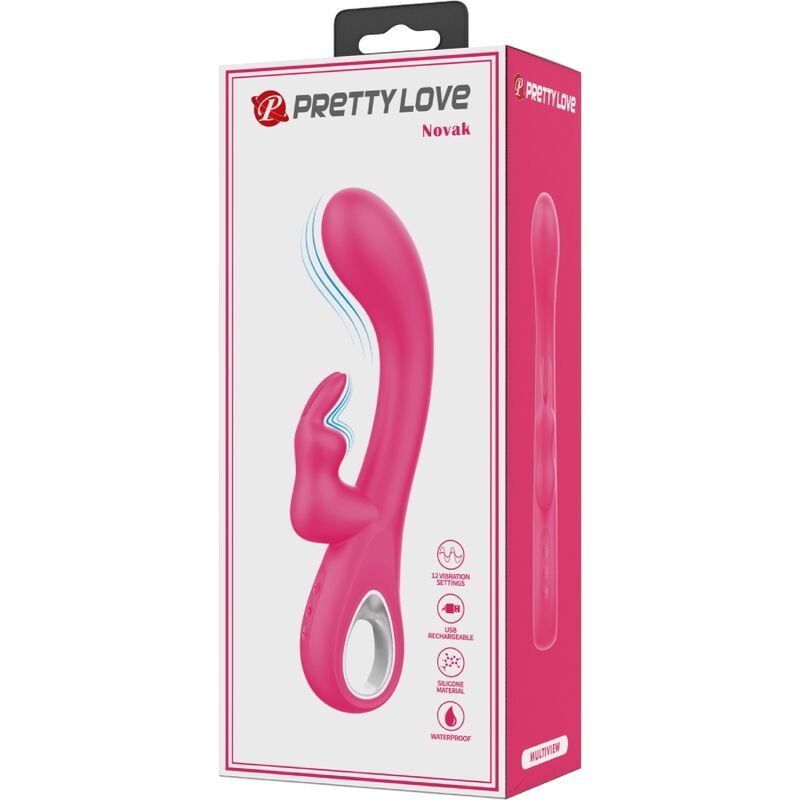 High Tech-Novak Rabbit Vibrator 12 Vibrazioni Rosa-Silicone, 12 velocità 7 High Tech-Novak Rabbit Vibrator 12 Vibrazioni Rosa-Silicone, 12 velocità — PRETTY LOVE · Vibratori (imaginea 7)