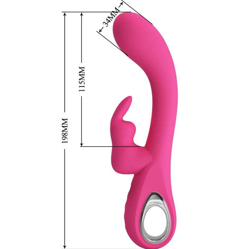 High Tech-Novak Rabbit Vibrator 12 Vibrazioni Rosa-Silicone, 12 velocità 8 High Tech-Novak Rabbit Vibrator 12 Vibrazioni Rosa-Silicone, 12 velocità — PRETTY LOVE · Vibratori (imaginea 8)