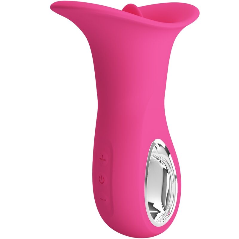 High Tech-Clyde Vibratore Orale con Lingua Vibrante, 12 Vibrazioni 1 High Tech-Clyde Vibratore Orale con Lingua Vibrante, 12 Vibrazioni — PRETTY LOVE · Vibratori