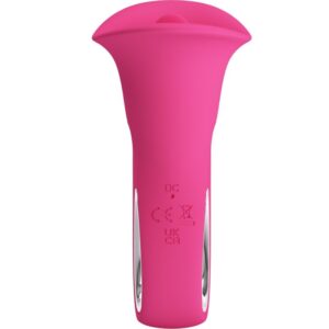 High Tech-Clyde Vibratore Orale con Lingua Vibrante, 12 Vibrazioni — PRETTY LOVE · Vibratori (imaginea 9)