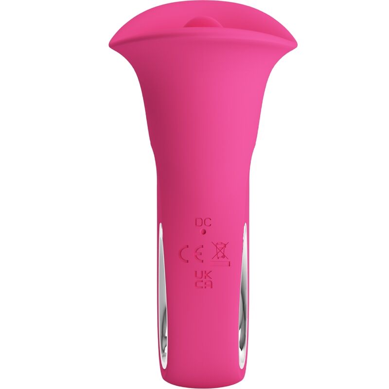 High Tech-Clyde Vibratore Orale con Lingua Vibrante, 12 Vibrazioni — PRETTY LOVE · Vibratori (imaginea 9)